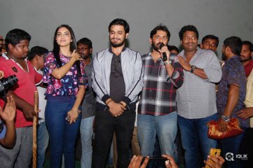Keshava Movie Team at Sandhya Theater